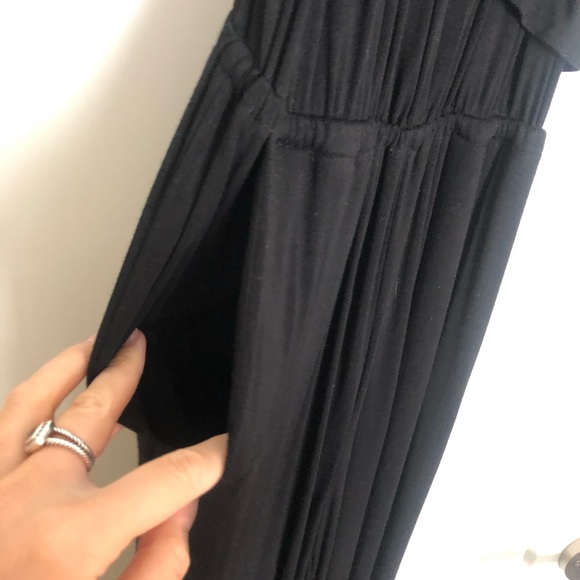 Bb Dakota xs small black jumpsuit one shoulder - Picture 5 of 6